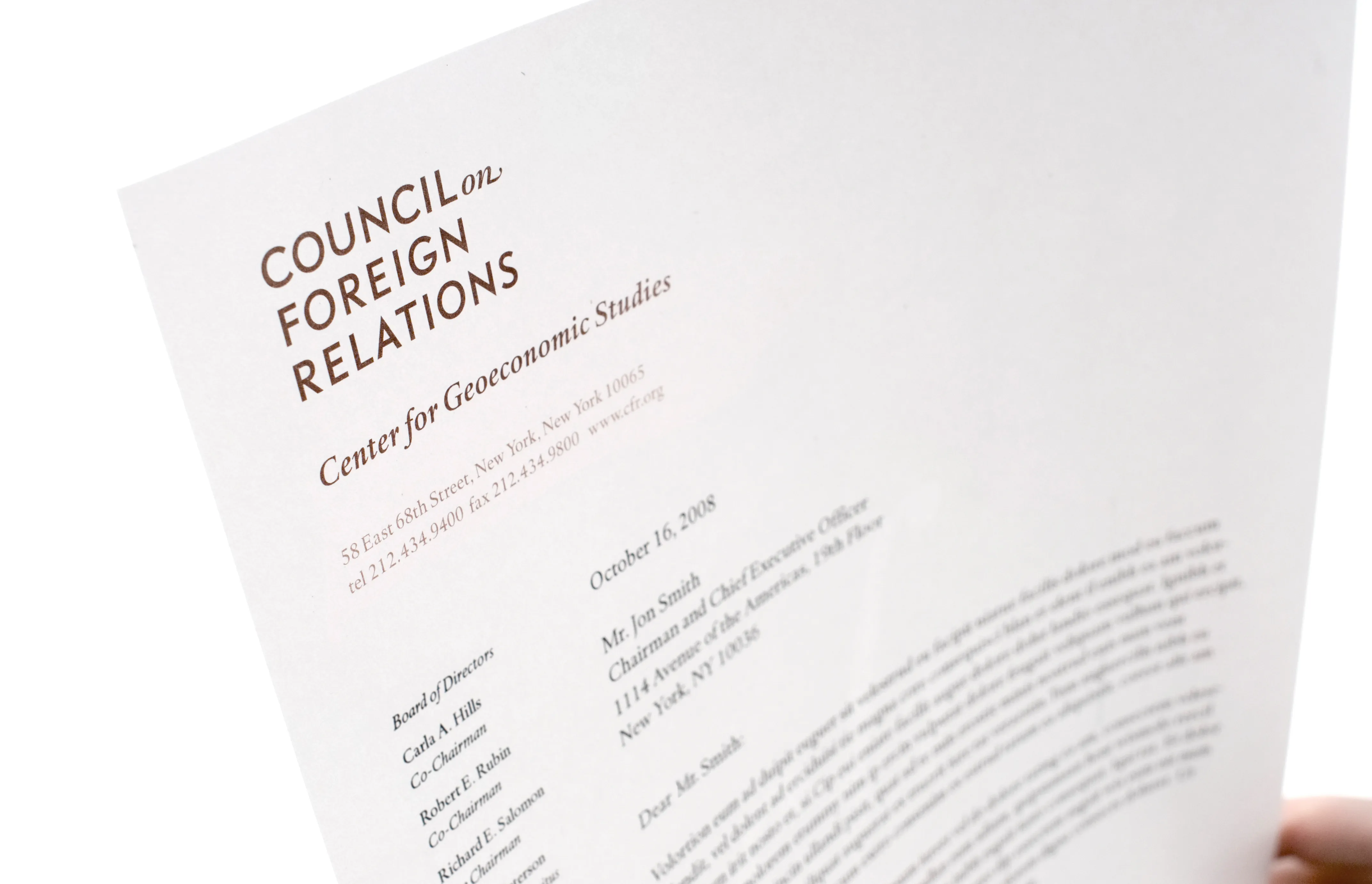 Council on Foreign Relations 9